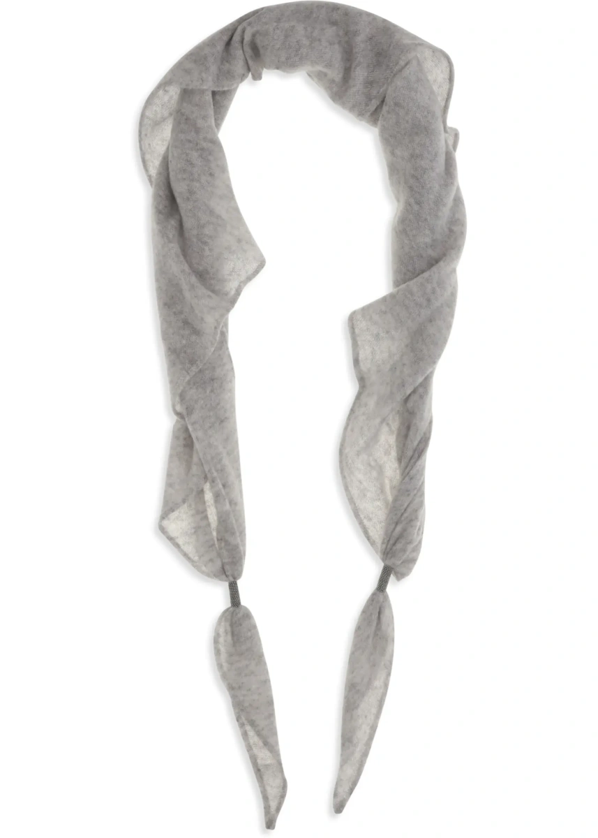 Esarfa Cashmere Scarf with monile details - Img 2