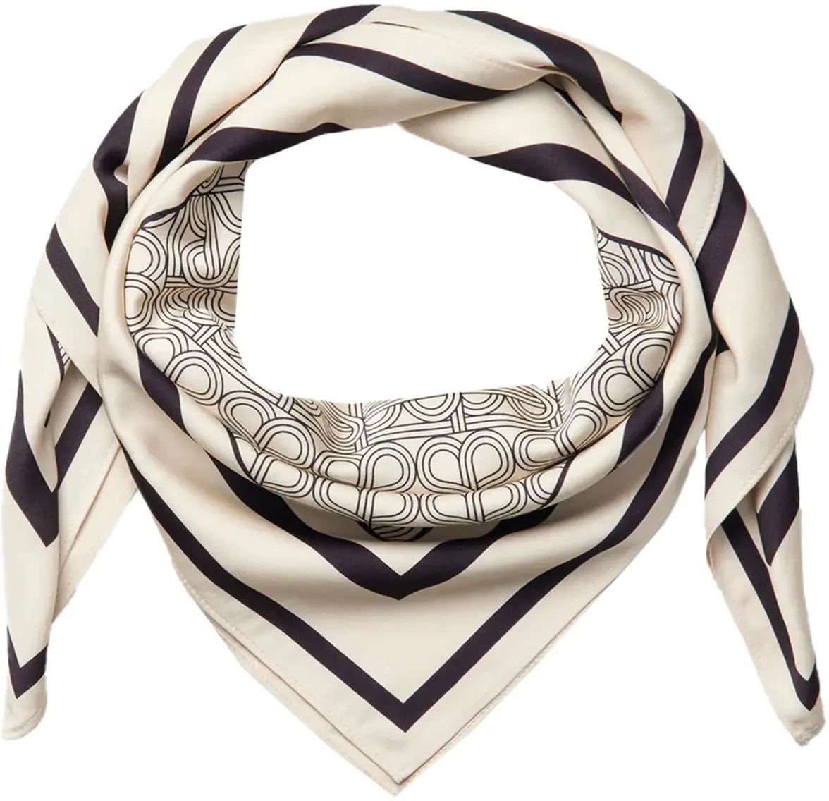 Esarfa Foulard with Print - Img 2