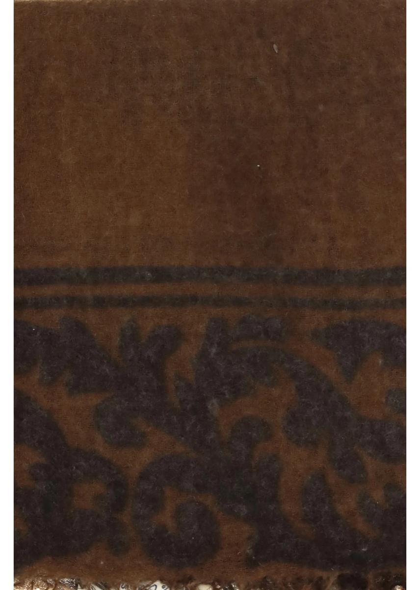 Esarfa Soufflé cashmere Scarf with baroque motif - Img 3