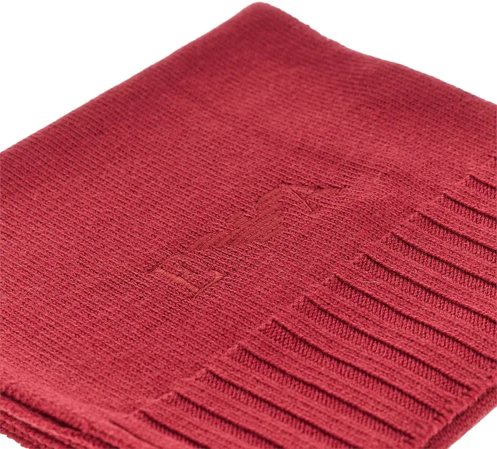 Esarfa Wool scarf with logo embroidery - Img 3