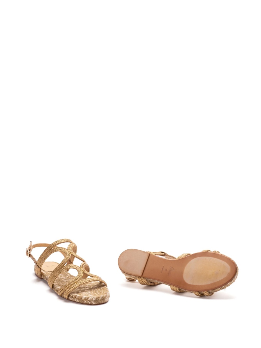Espadrile CASTAÑER aurii - Img 5