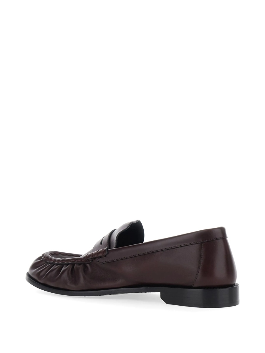 Espadrile Saint Laurent maro din piele - Img 4