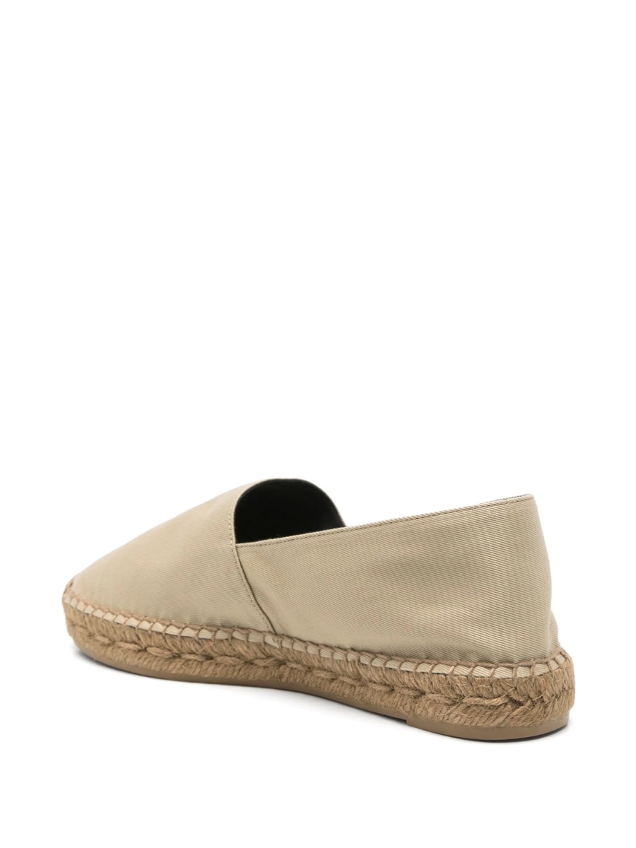 Espadrile Saint Laurent neutre din material textil - Img 3