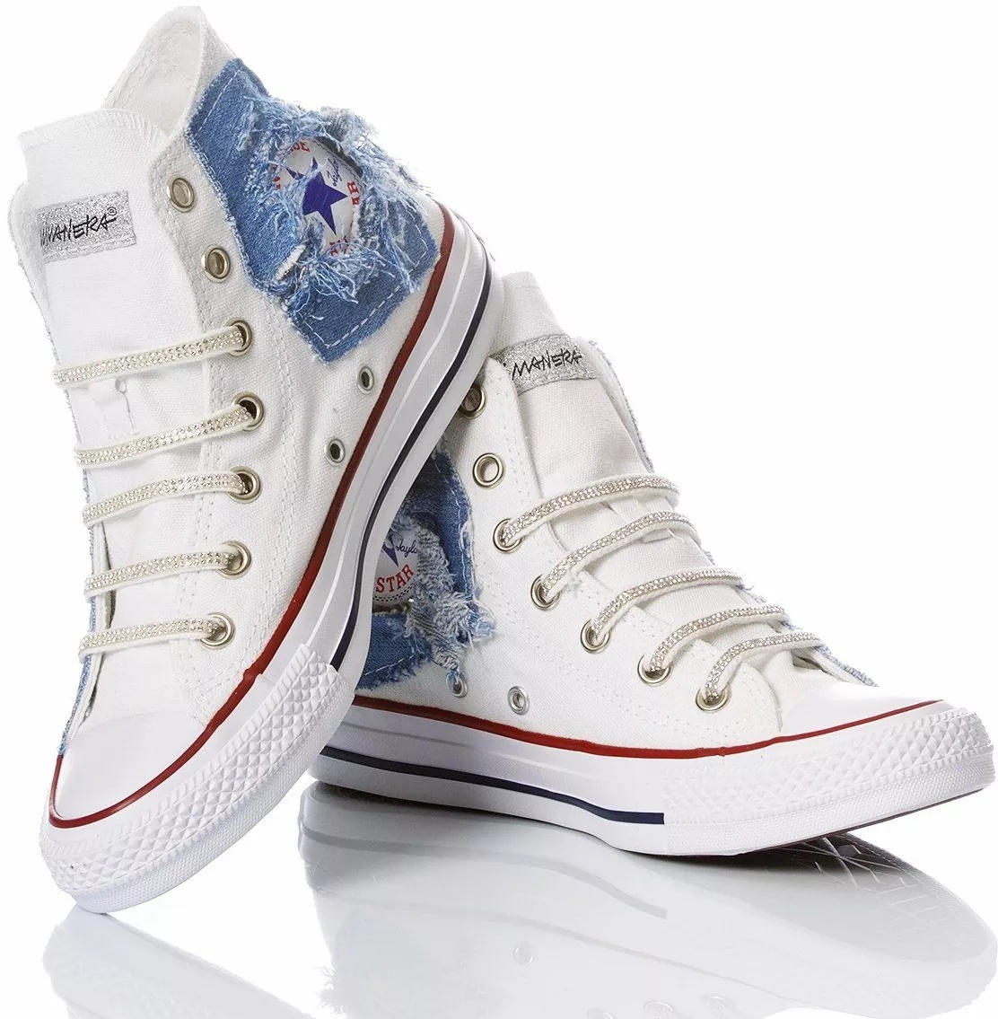 Fabric Hi Top Sneakers* - Img 4