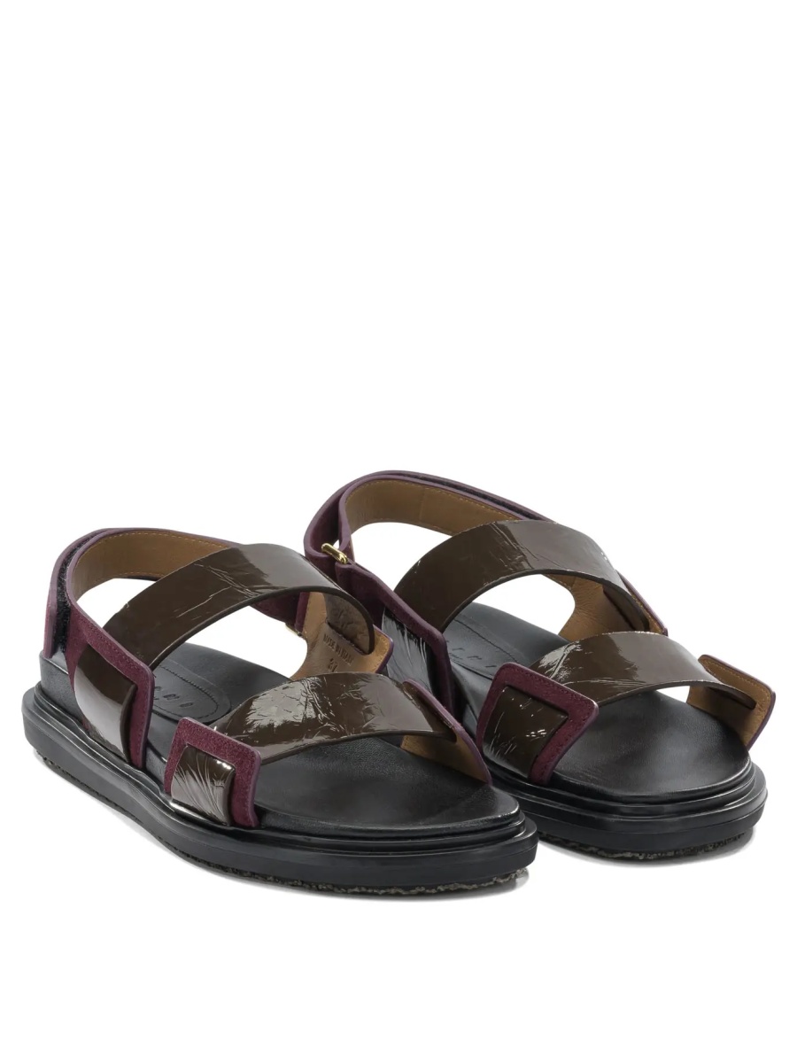 "Fussbett" leather sandals - Img 2