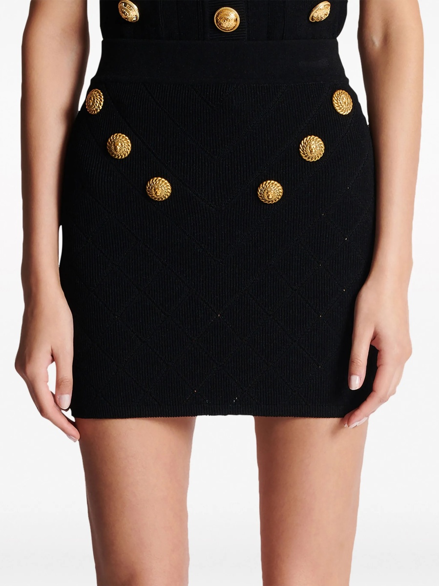 Fusta Balmain neagra - Img 5