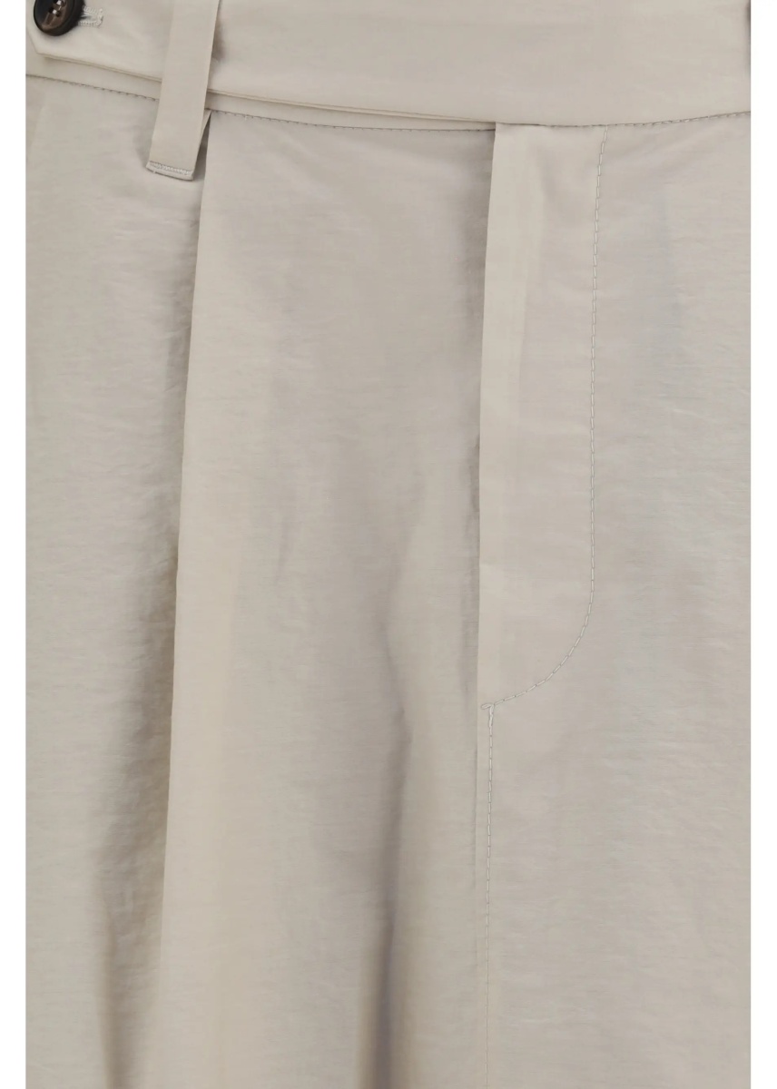 Fusta Cotton poplin Skirt with monili detail - Img 3