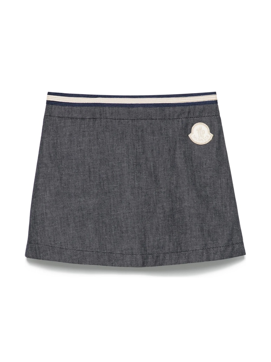 Fusta de blugi Moncler albastra - Img 2