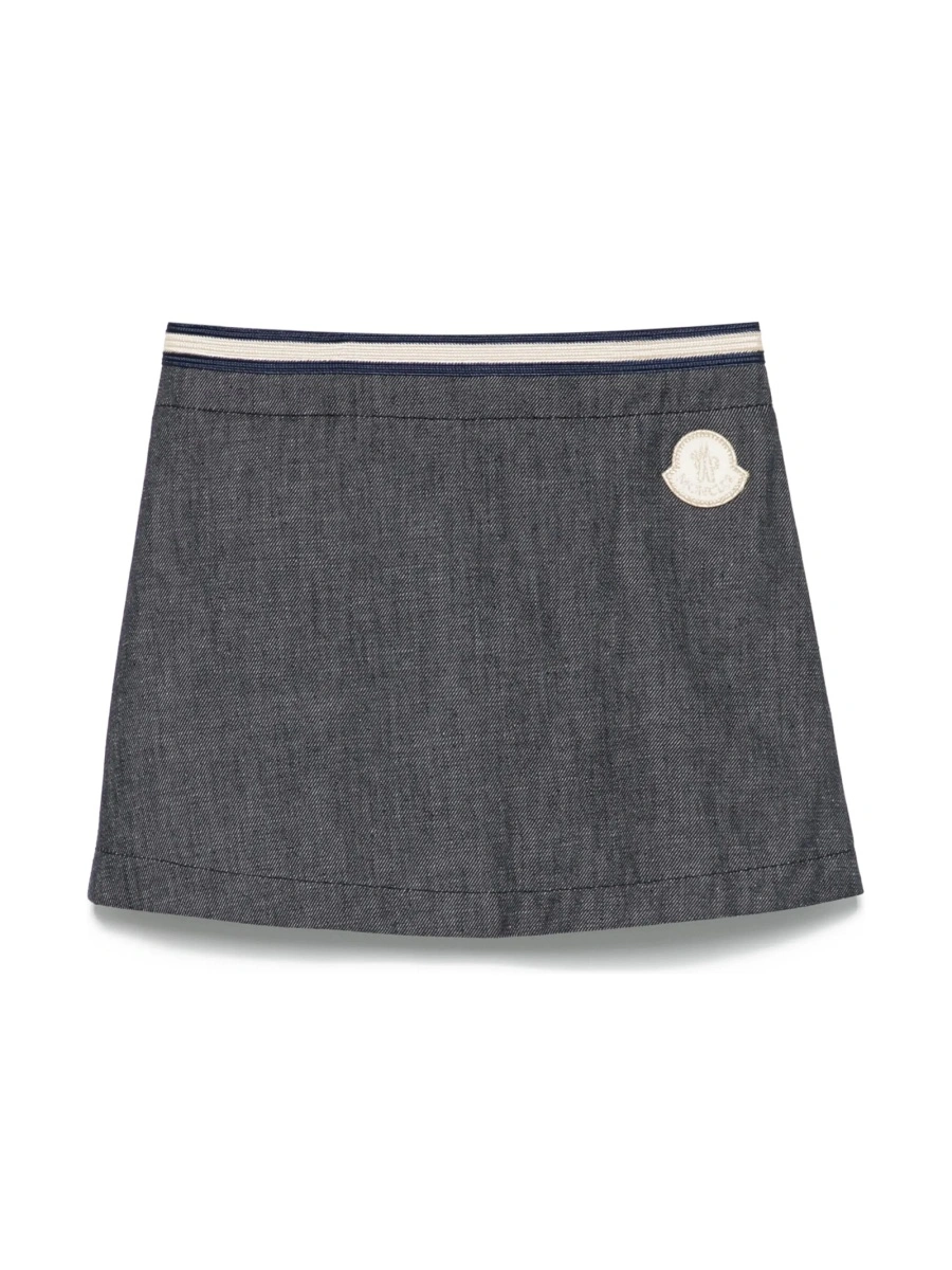 Fusta de blugi Moncler albastra - Img 2