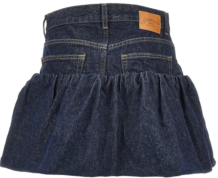 Fusta Denim mini bubble skirt - Img 3