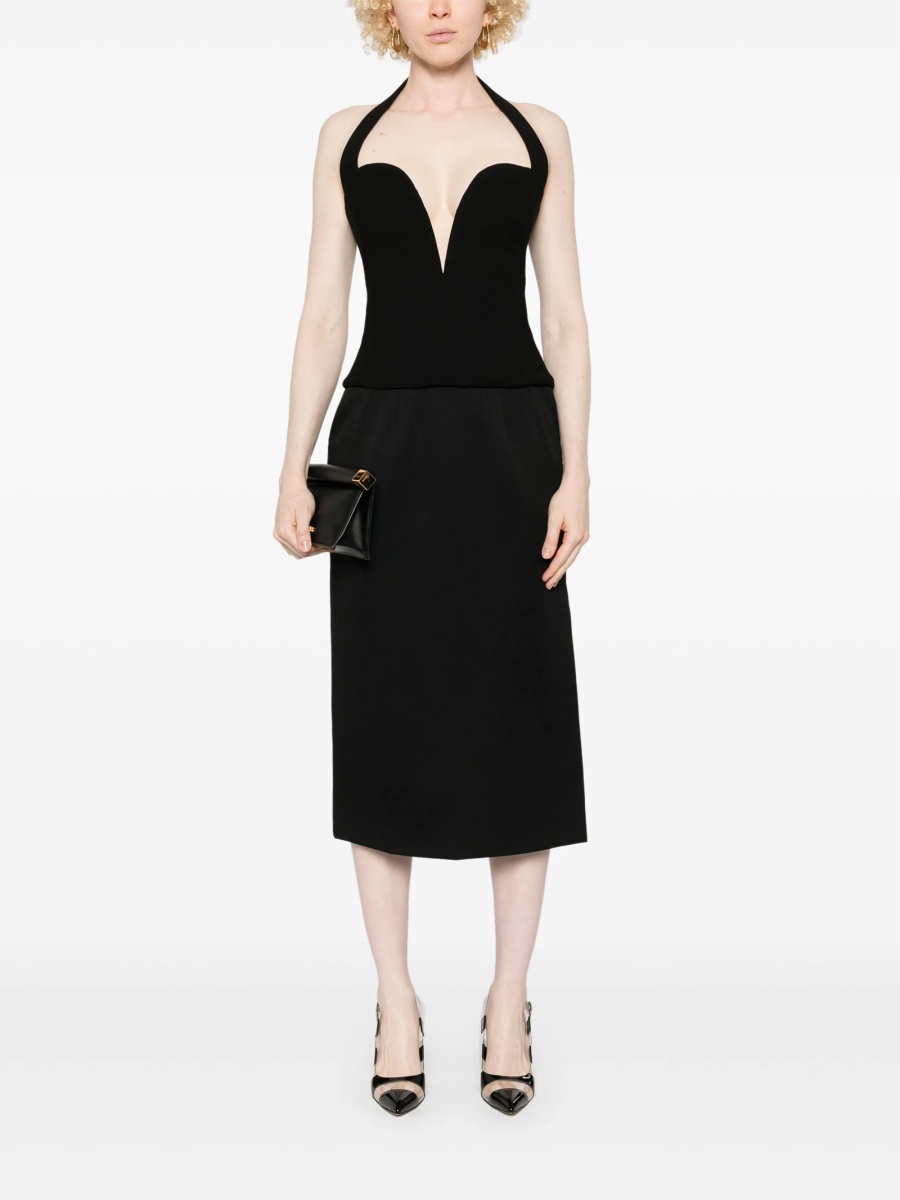 Fusta Dolce &amp; Gabbana neagra din lana - Img 2
