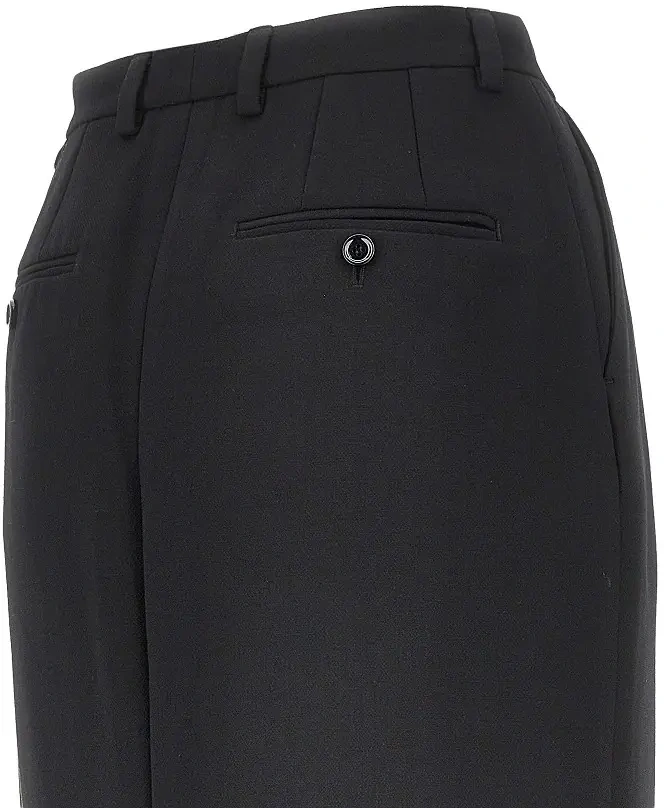 Fusta Dolce &amp; Gabbana neagra din lana - Img 4