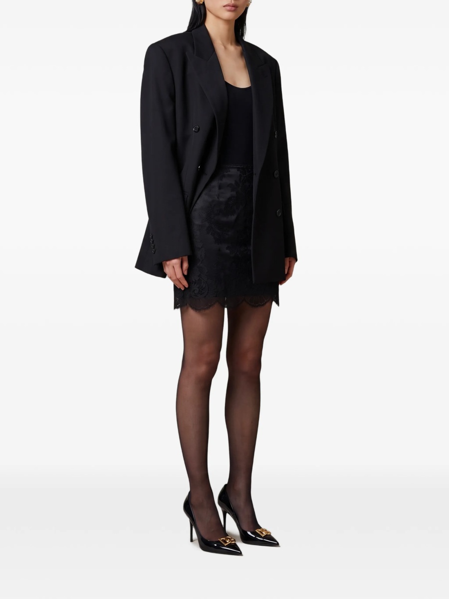 Fusta drepte Dolce &amp; Gabbana neagra - Img 2