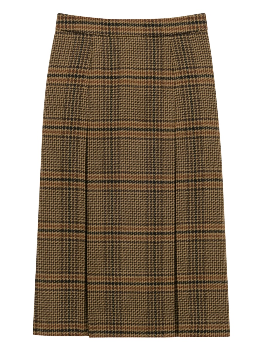 Fusta drepte Saint Laurent maro - Img 2