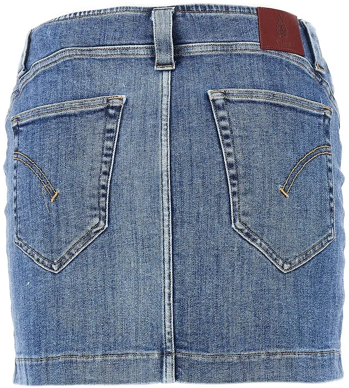 Fusta Esibizionista Capsule denim mini skirt - Img 3