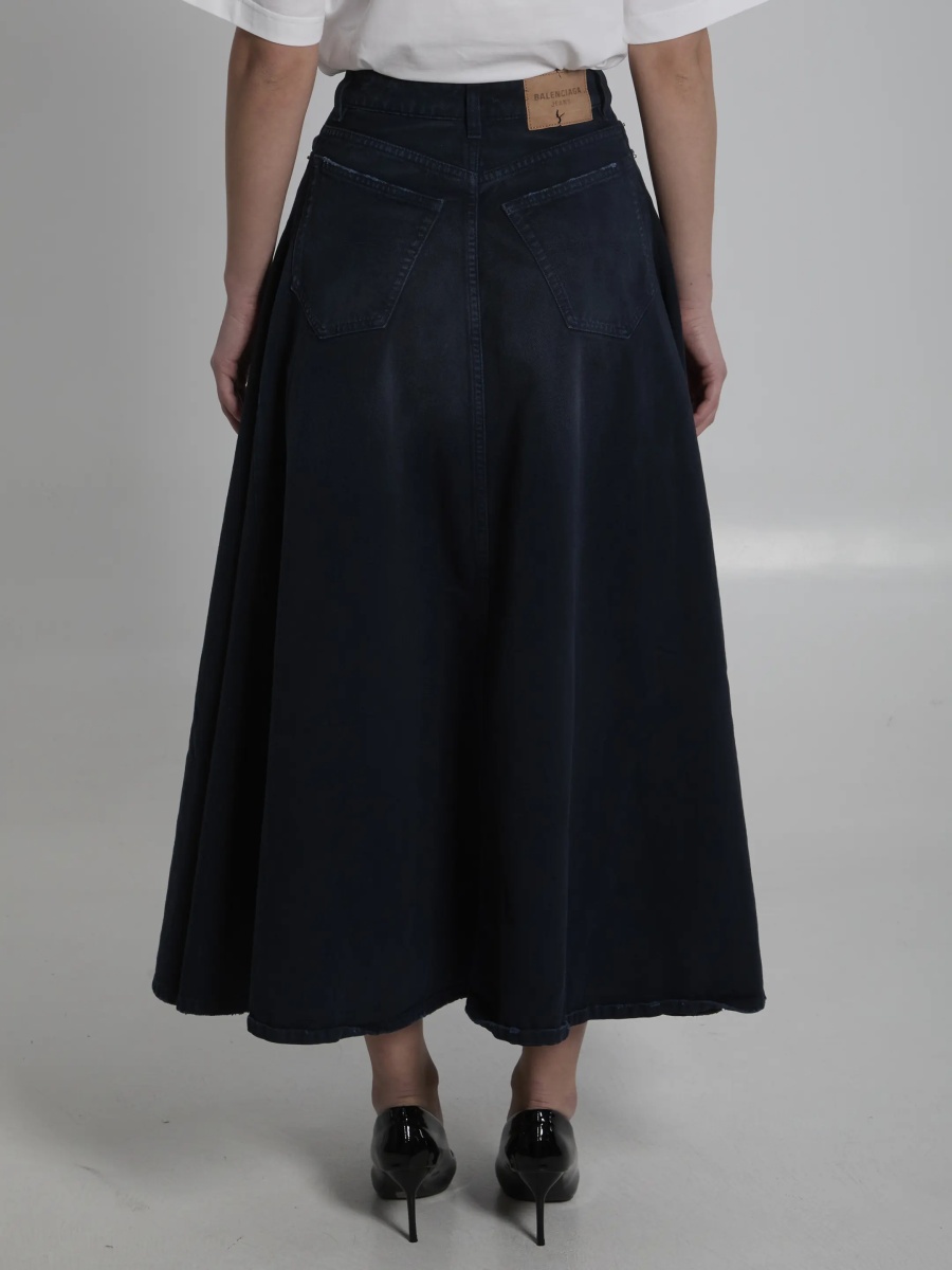 Fusta Godet Maxi Skirt - Img 4