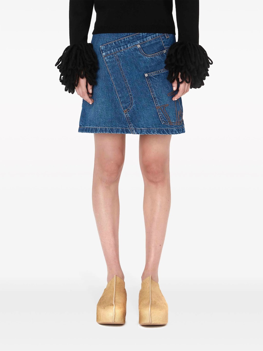 Fusta JW Anderson albastra - Img 3