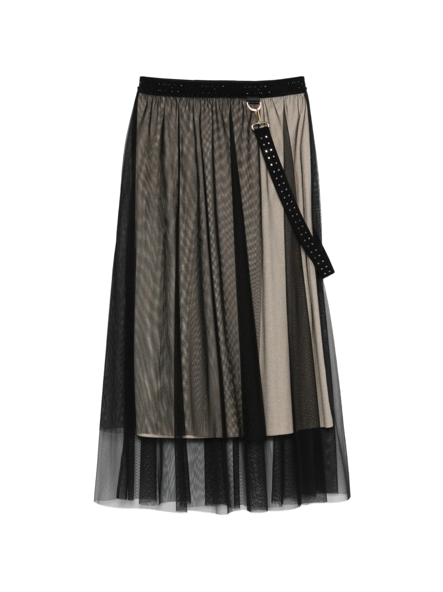 Fusta LIU JO SPORT neagra din polyester - Img 2