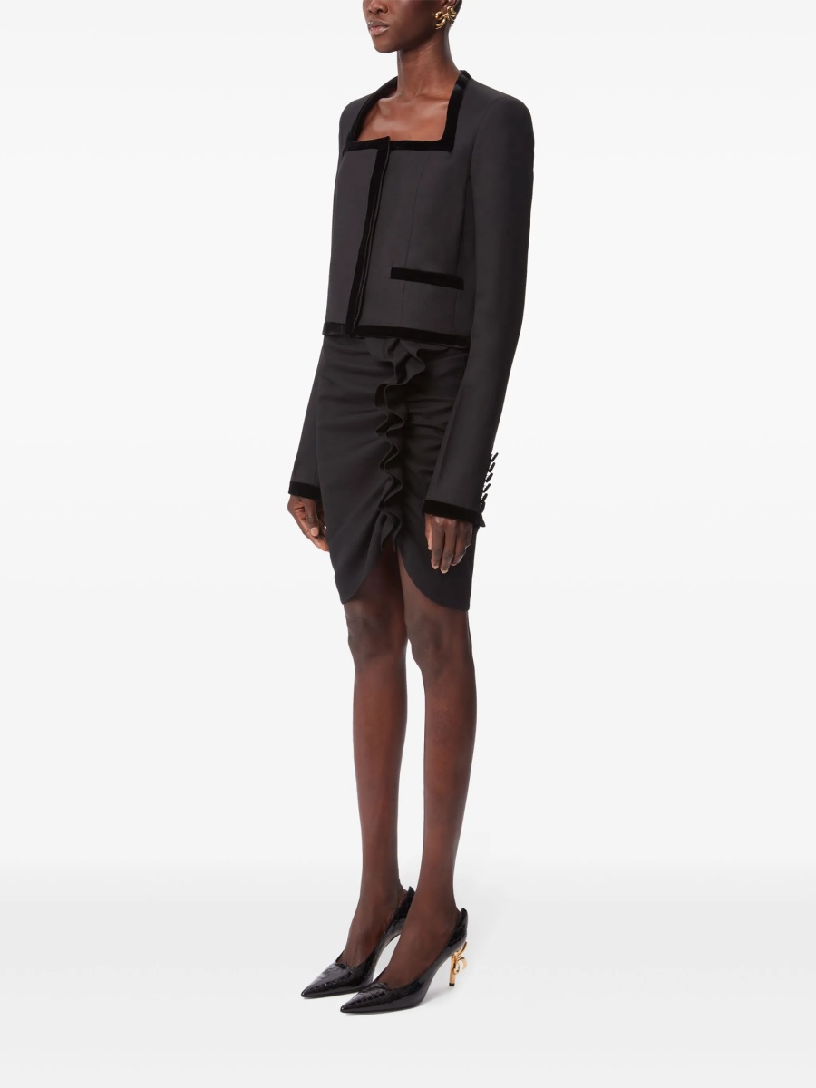 Fusta Nina Ricci neagra - Img 3