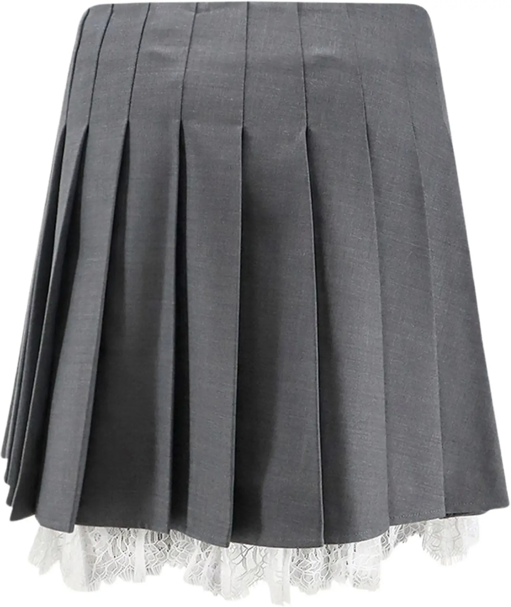 Fusta Pleated mini Skirt - Img 4