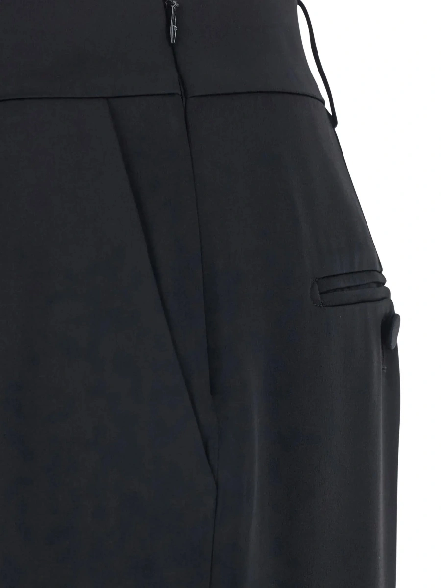 Fusta Tom Ford neagra din vascoza - Img 5