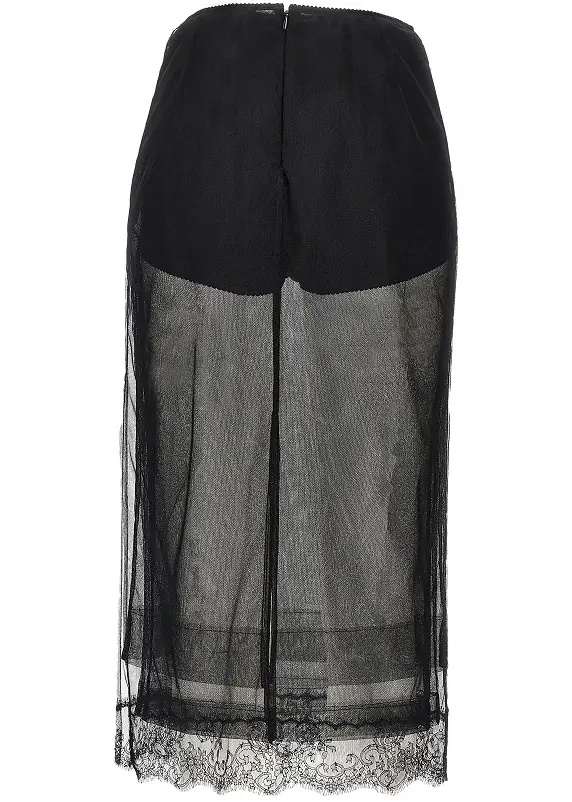 Fusta Tulle midi skirt - Img 3