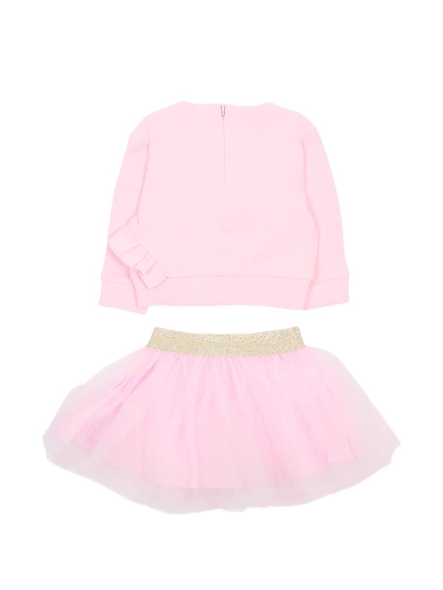 Fusta tutu Karl Lagerfeld roz din bumbac - Img 2