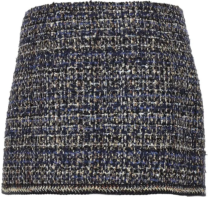Fusta Wool-blend tweed mini skirt - Img 3