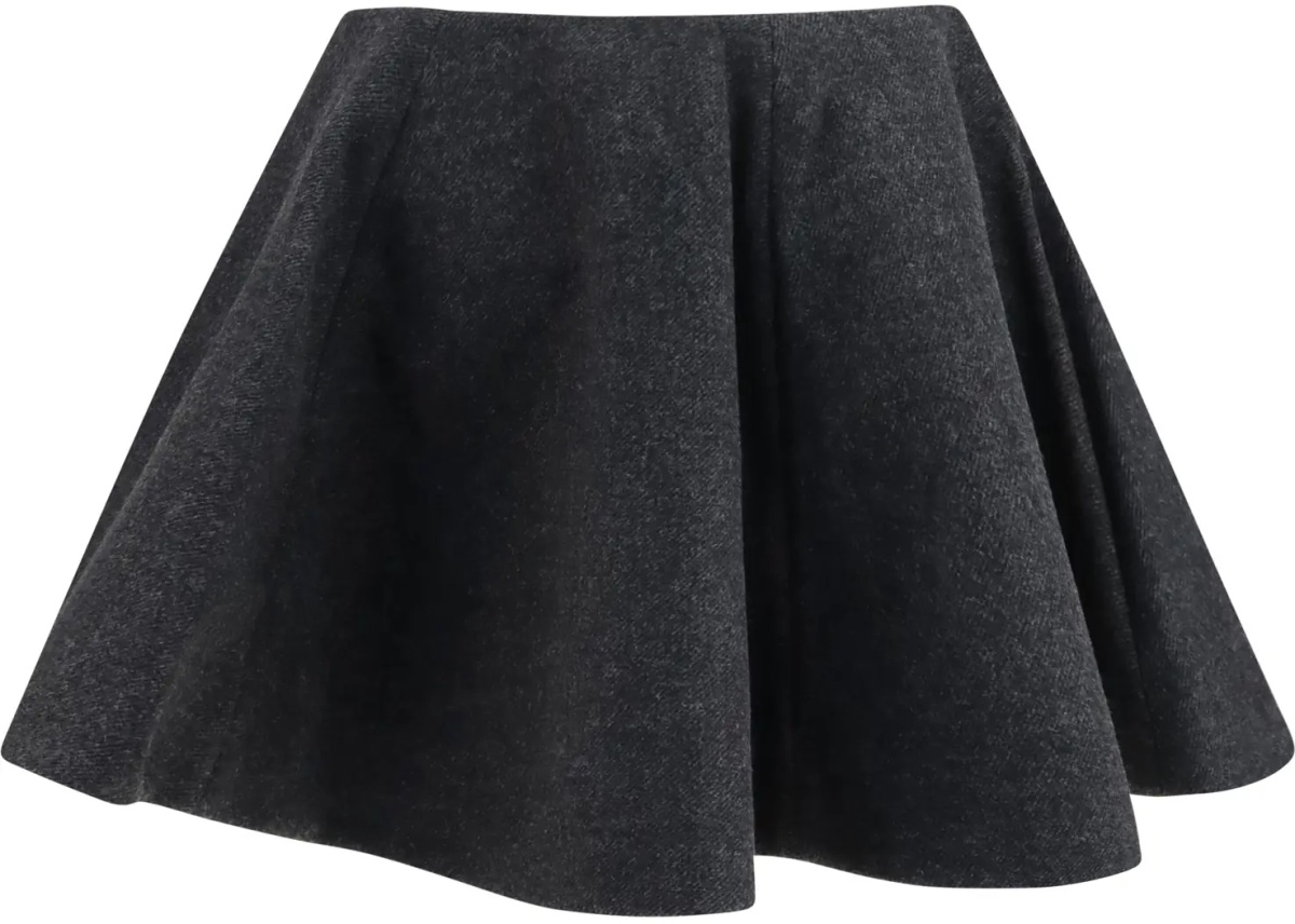 Fusta Wool Peacoat Skirt - Img 2