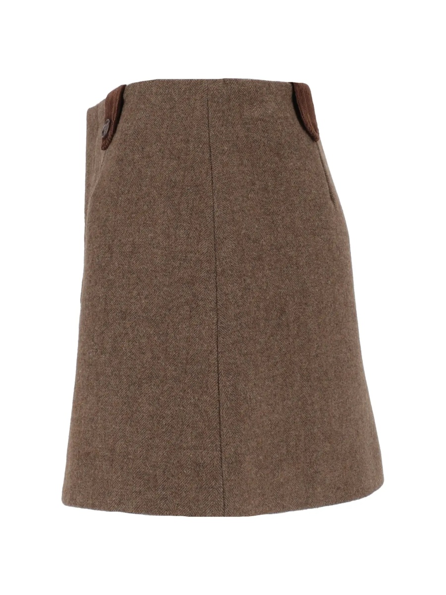 Fuste Brown skirt - Img 2
