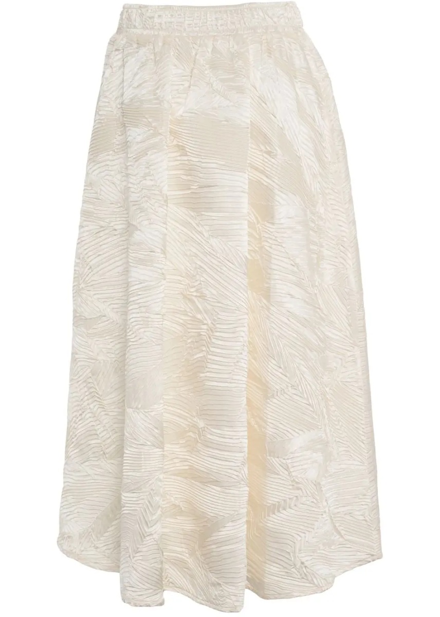 Fuste Midi skirt with logo details - Img 4