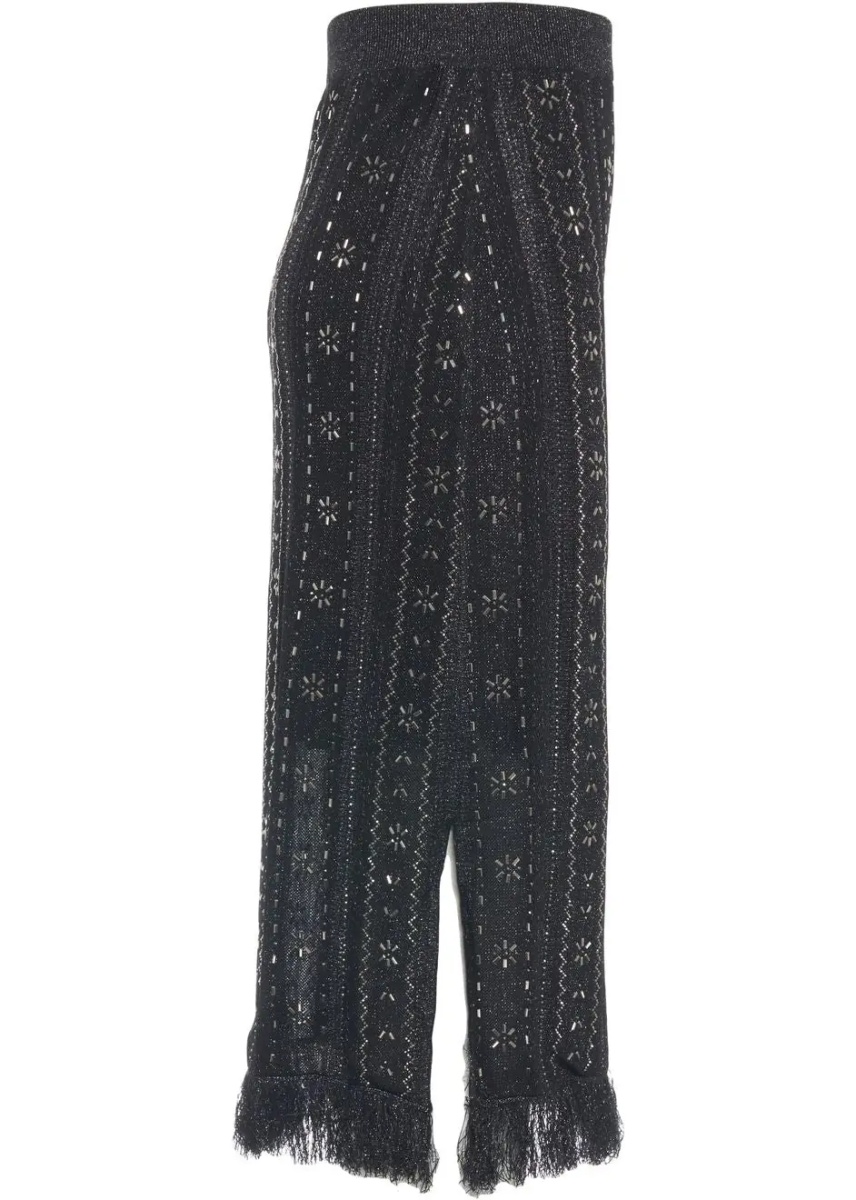 Fuste Midi skirt with rhinestone application - Img 3