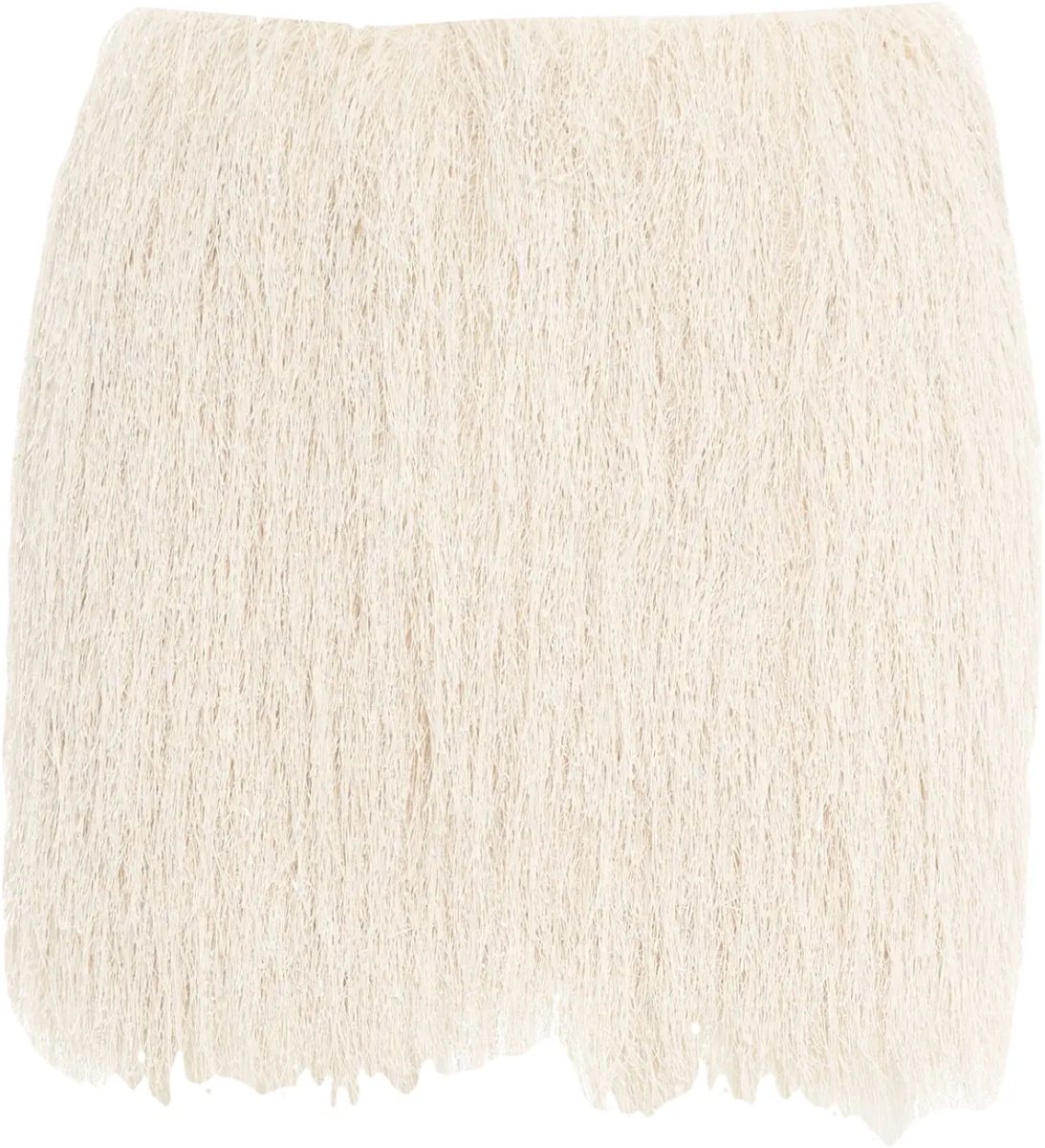 Fuste Mini skirt with fringe details - Img 2