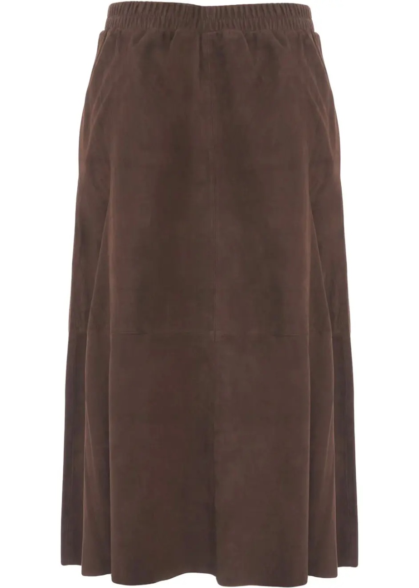 Fuste Suede midi skirt 'Nahee' - Img 4