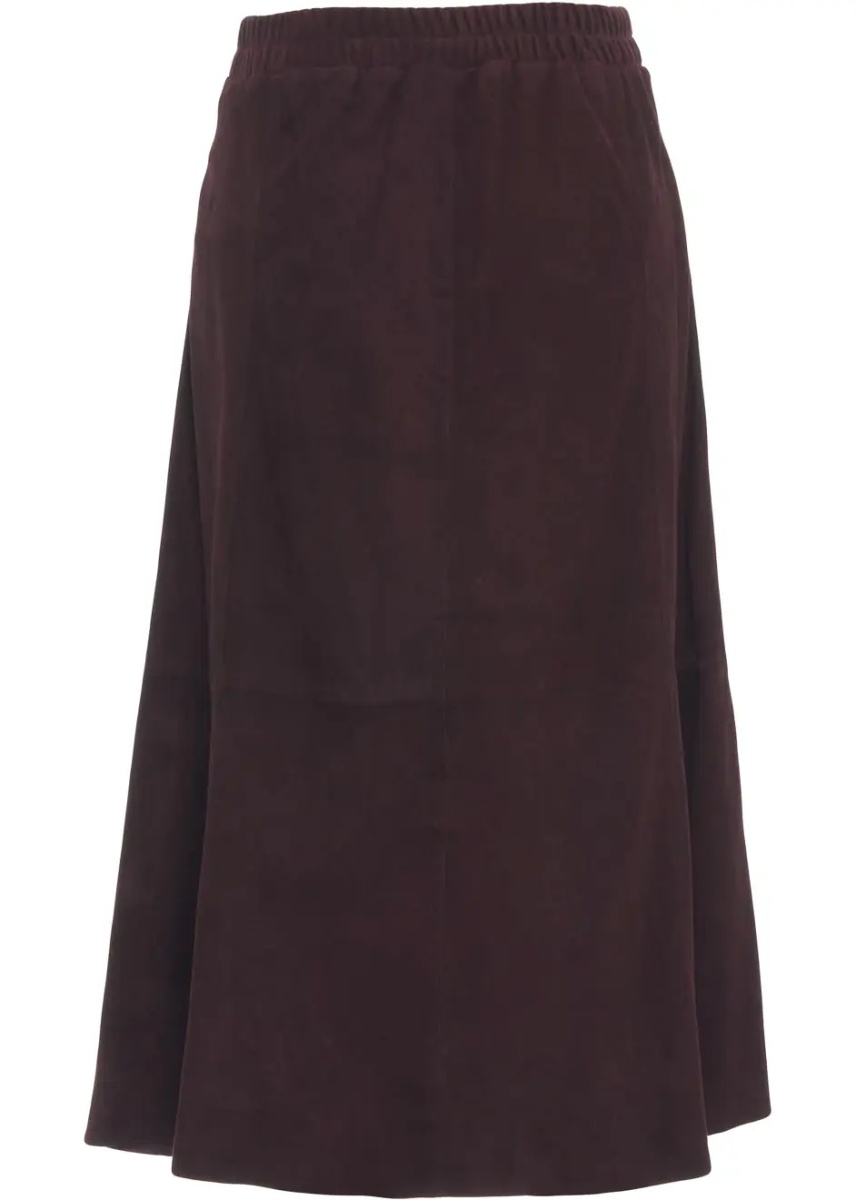 Fuste Suede midi skirt 'Nahee' - Img 4