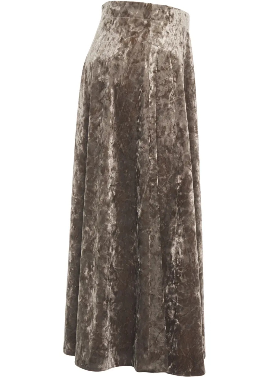 Fuste Velvet midi skirt - Img 3