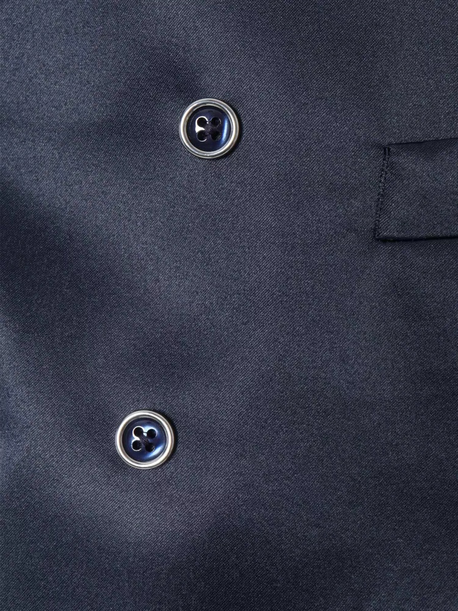 Geaca Blue double-breasted vest - Img 2