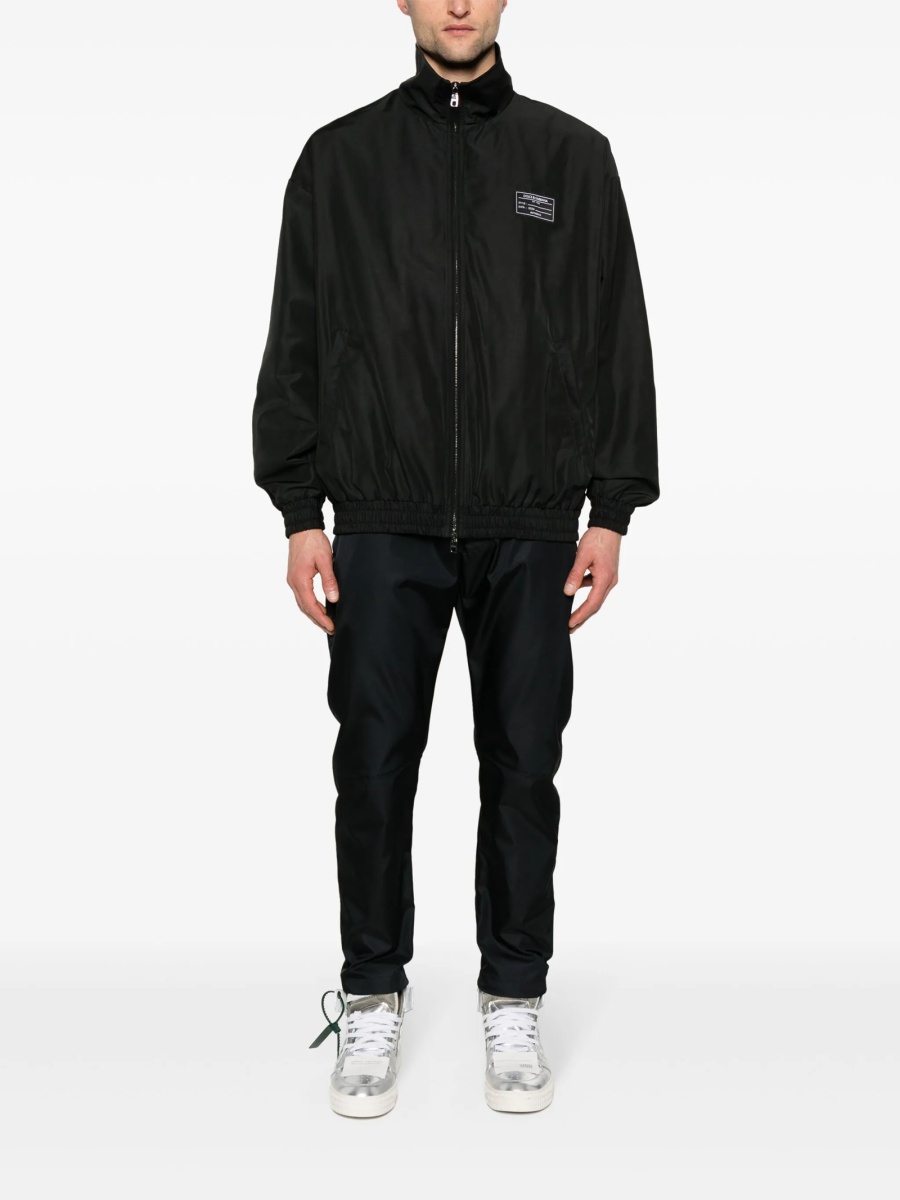 Geaca bomber Dolce &amp; Gabbana neagra din polyester - Img 2