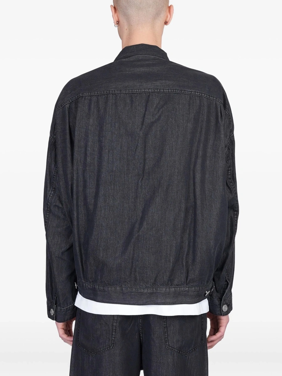 Geaca de blugi Maison Margiela neagra - Img 4