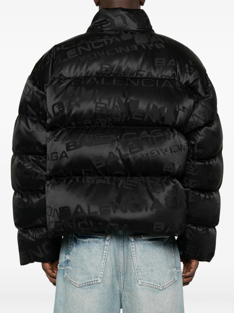 Geaca de iarna Balenciaga neagra - Img 4