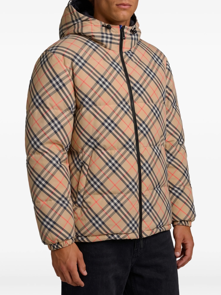 Geaca de iarna Burberry neutra din polyester - Img 2