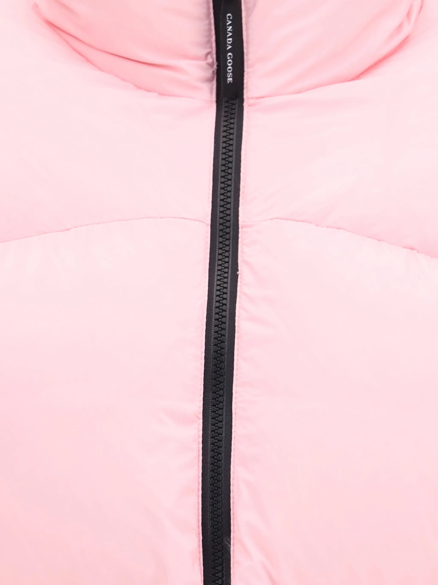 Geaca de iarna CANADA GOOSE roz din poliamida - Img 2