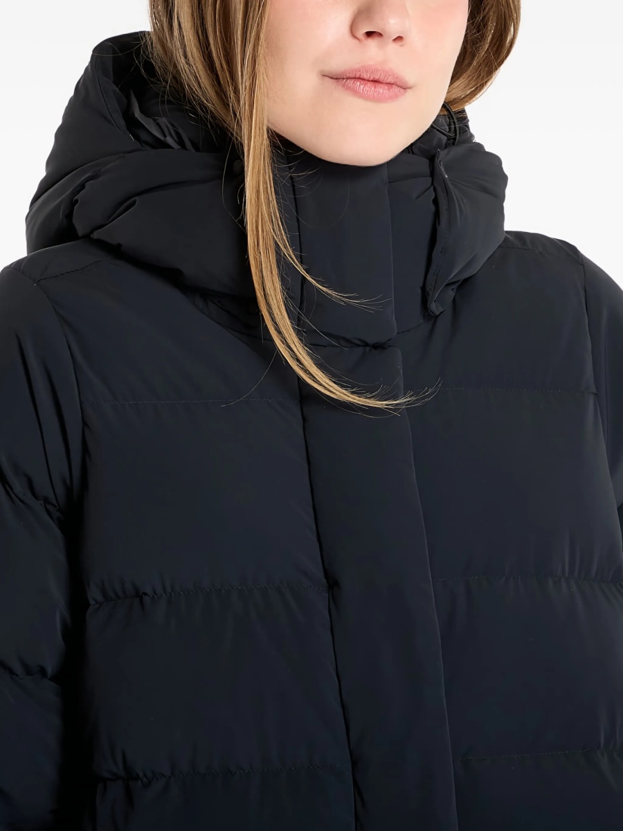 Geaca de iarna Columbia neagra din nylon si elastan - Img 5