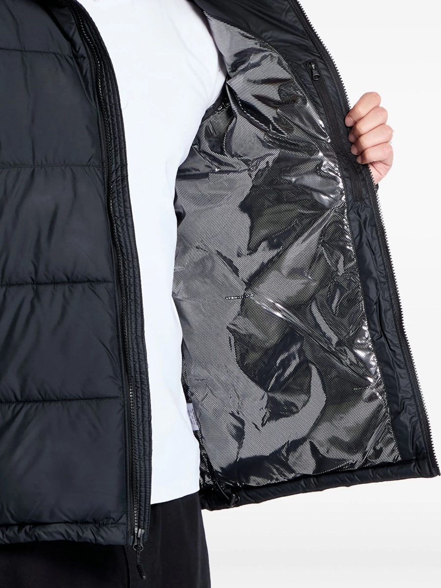 Geaca de iarna Columbia neagra din poliester reciclat - Img 4