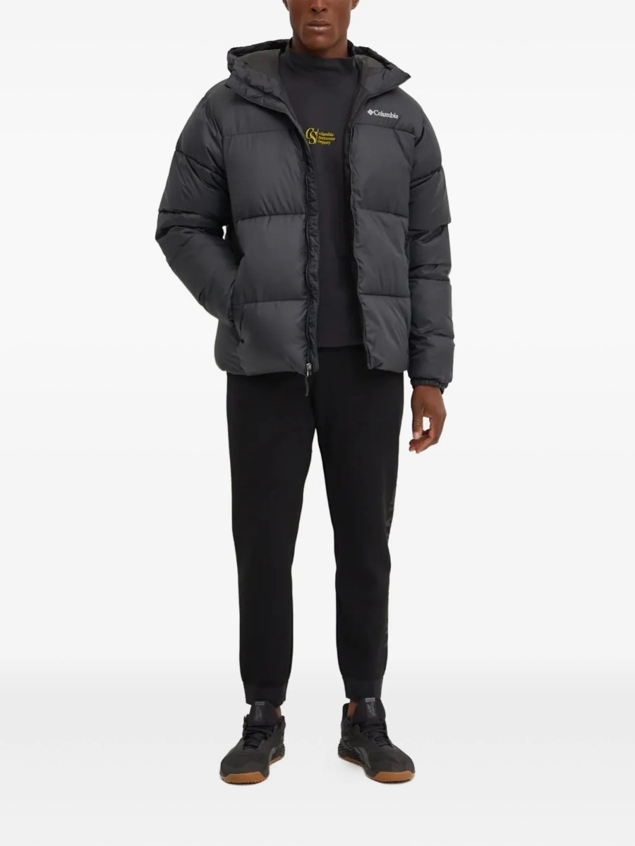 Geaca de iarna Columbia neagra din polyester - Img 2
