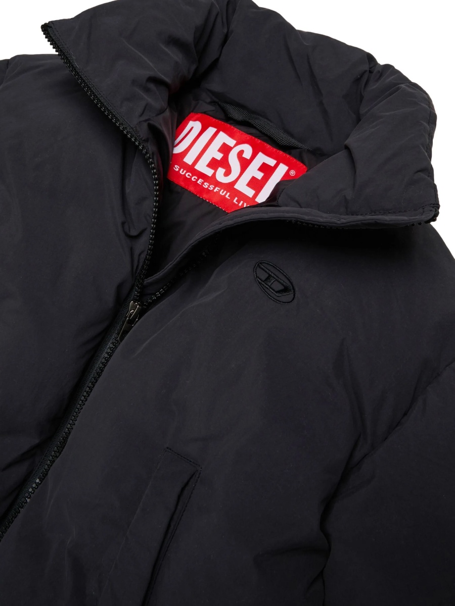 Geaca de iarna Diesel neagra - Img 4