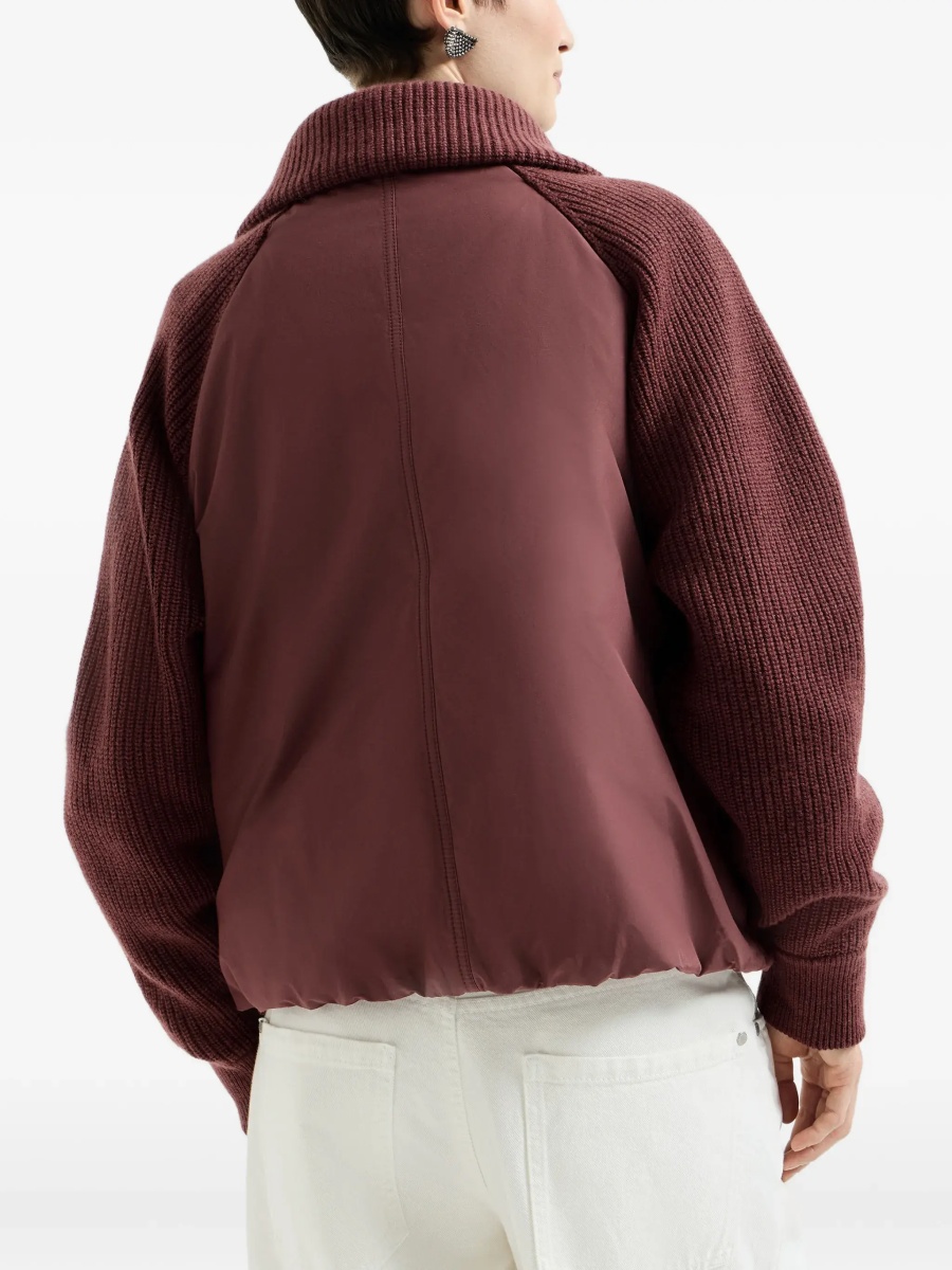 Geaca de Iarna Down Jacket with wool sleeves - Img 6