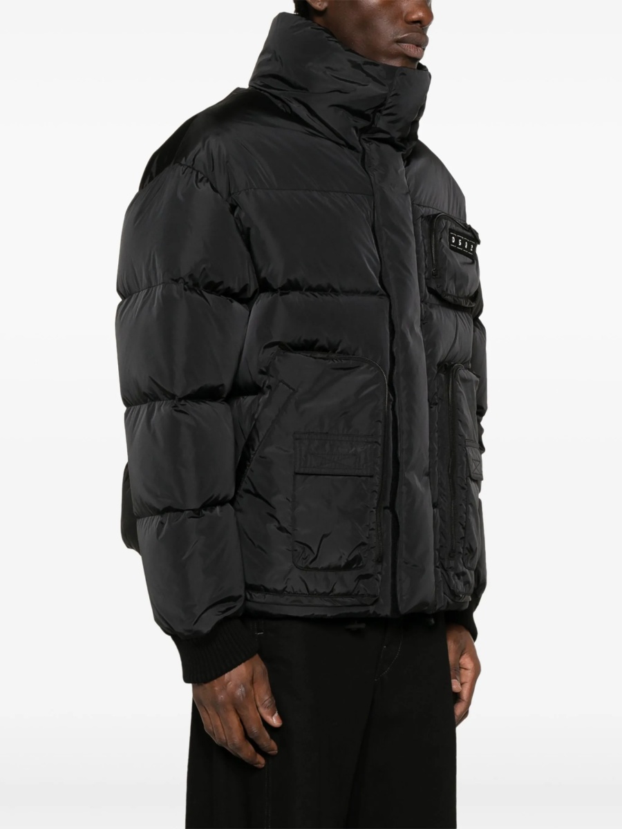 Geaca de iarna DSQUARED2 neagra din poliamida - Img 3
