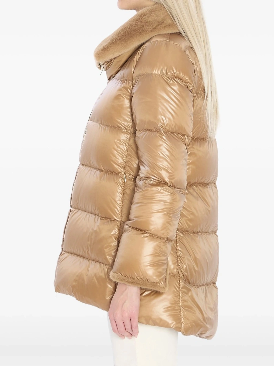 Geaca de iarna Herno neutra din nylon si polyester - Img 3