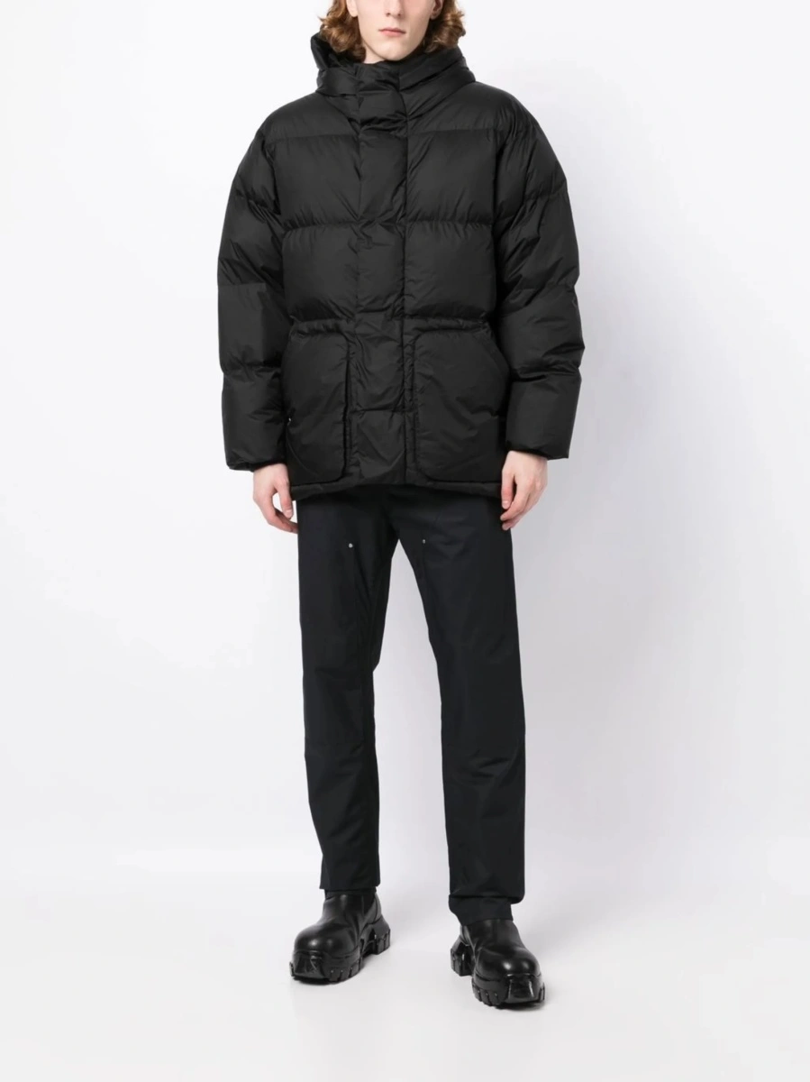 Geaca de iarna IENKI IENKI neagra din nylon - Img 2